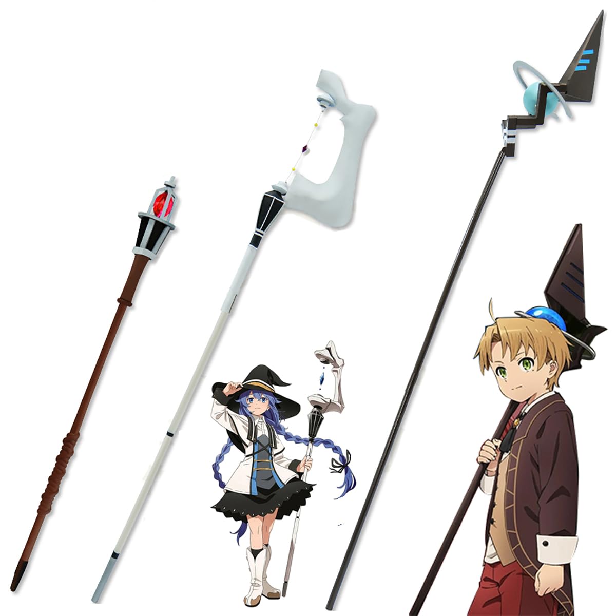 無職転生』ルーデウスも満足するかわいさ！ 愛用の杖に跨るロキシーの