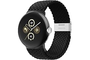 Stretchy Braided Bands for Men Compatible with Google Pixel Watch 2
