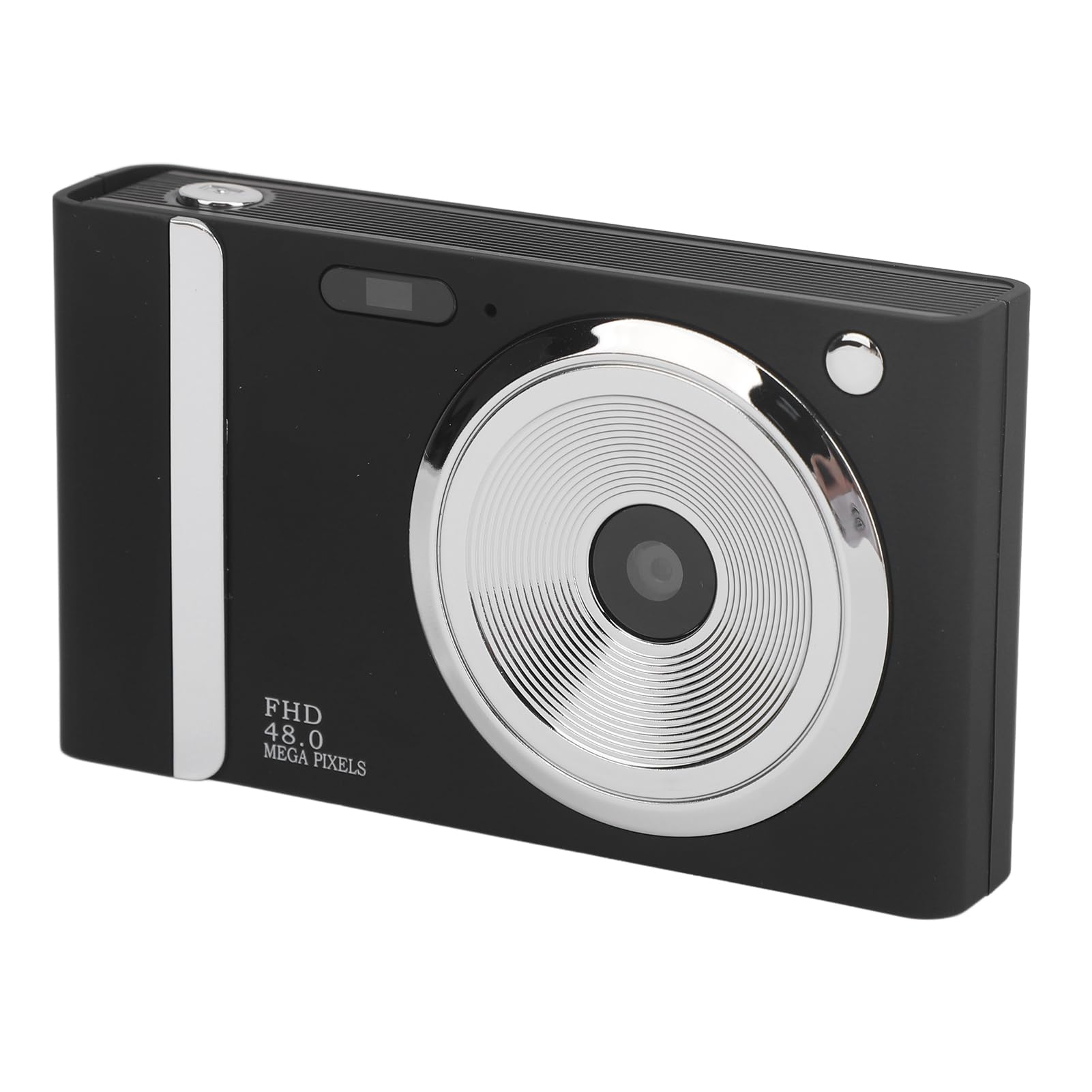 Aparat Cyfrowy, Aparat Dziecięcy 16X z 2,8-calowym Ekranem IPS, Mała Kamera Cyfrowa Przenośna Kamera Wideo 48M 1080P, Wiele Specjalnych Trybów Fotografowania (BLACK)