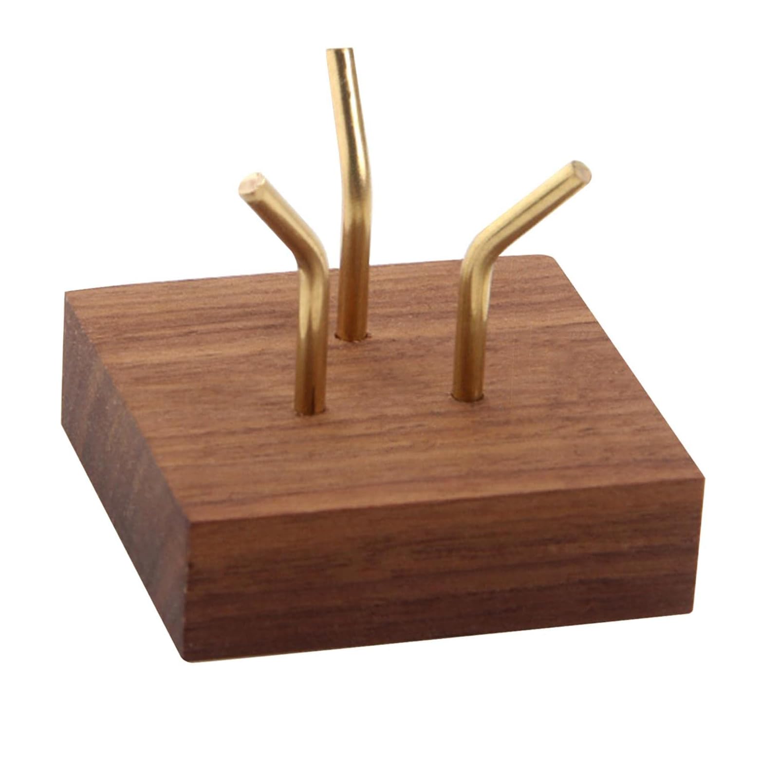 MOIDHSAG Wood Display Base For Gemstones Artistic Fossils Rock Collection Geodes Holder Mineral Stand Home Decoration