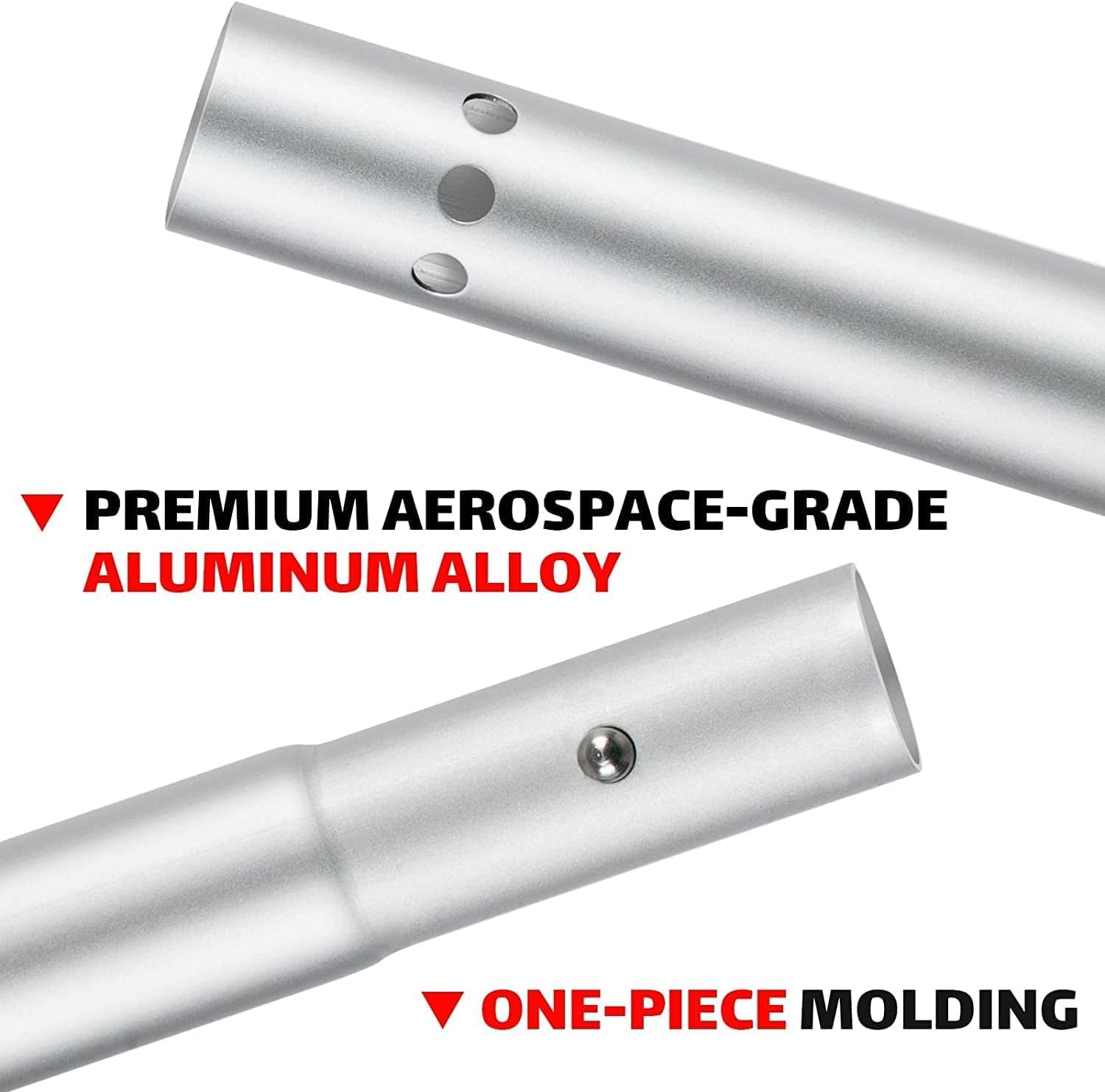 Overmont Remos Aluminio Doble Convertibles en uno 3 Angulos Ajustables Anti-sumergido 222cm para Sup Kayak