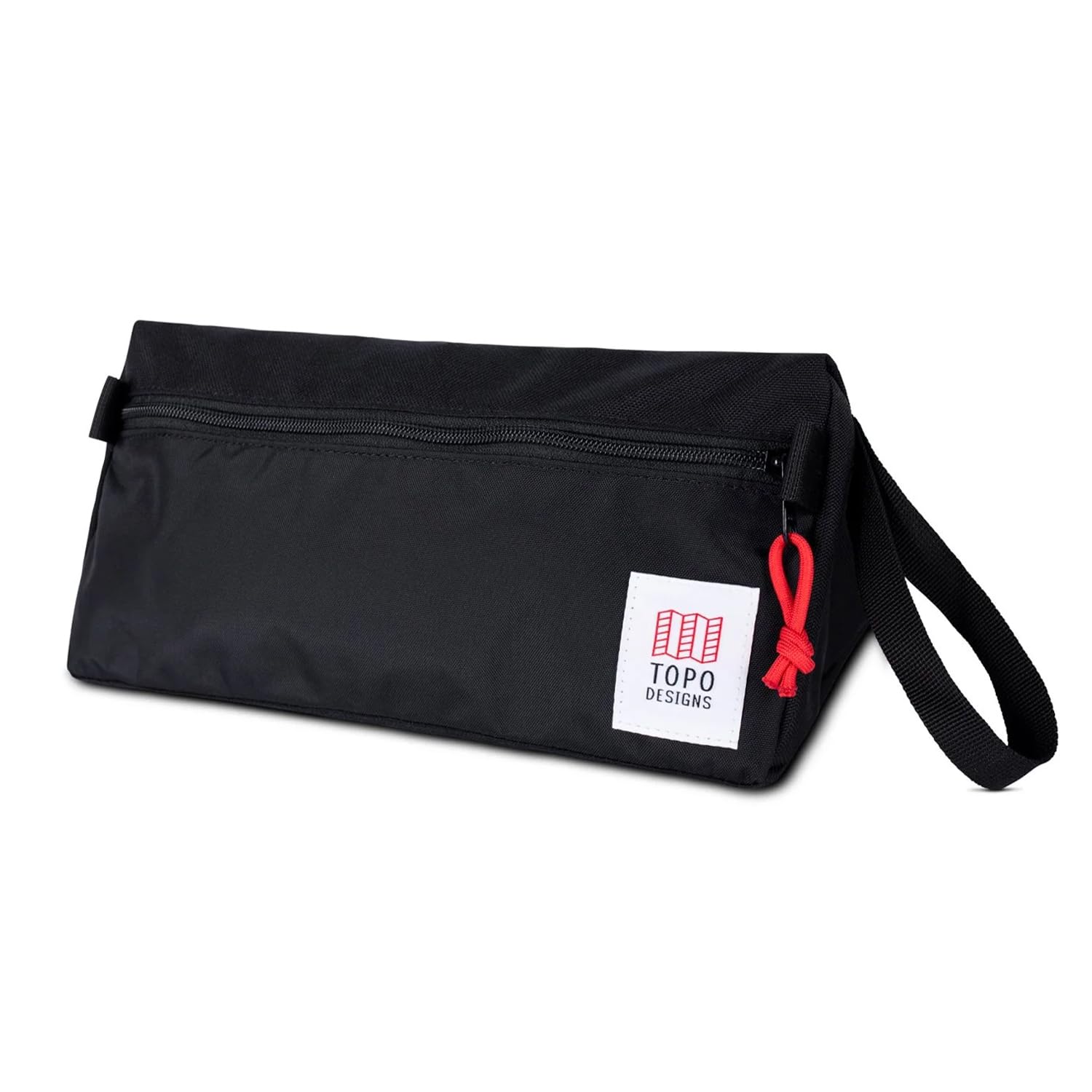 Topo DesignsDopp Kit - Travel Bag for Personal Care Essentials, Self Standing Shape, Fully Lined, Recycled Nylon