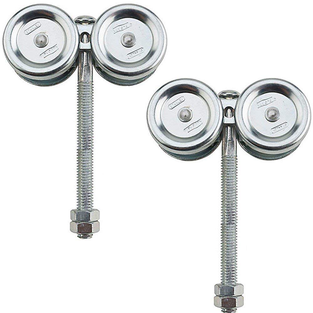 National 5062 Box Rail Hanger with 5-1/2 Inch Zinc Plated Bolt 2 Pack