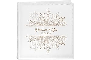 Maverton Photo Album with Writing Space, the Perfect Anniversary Keepsake