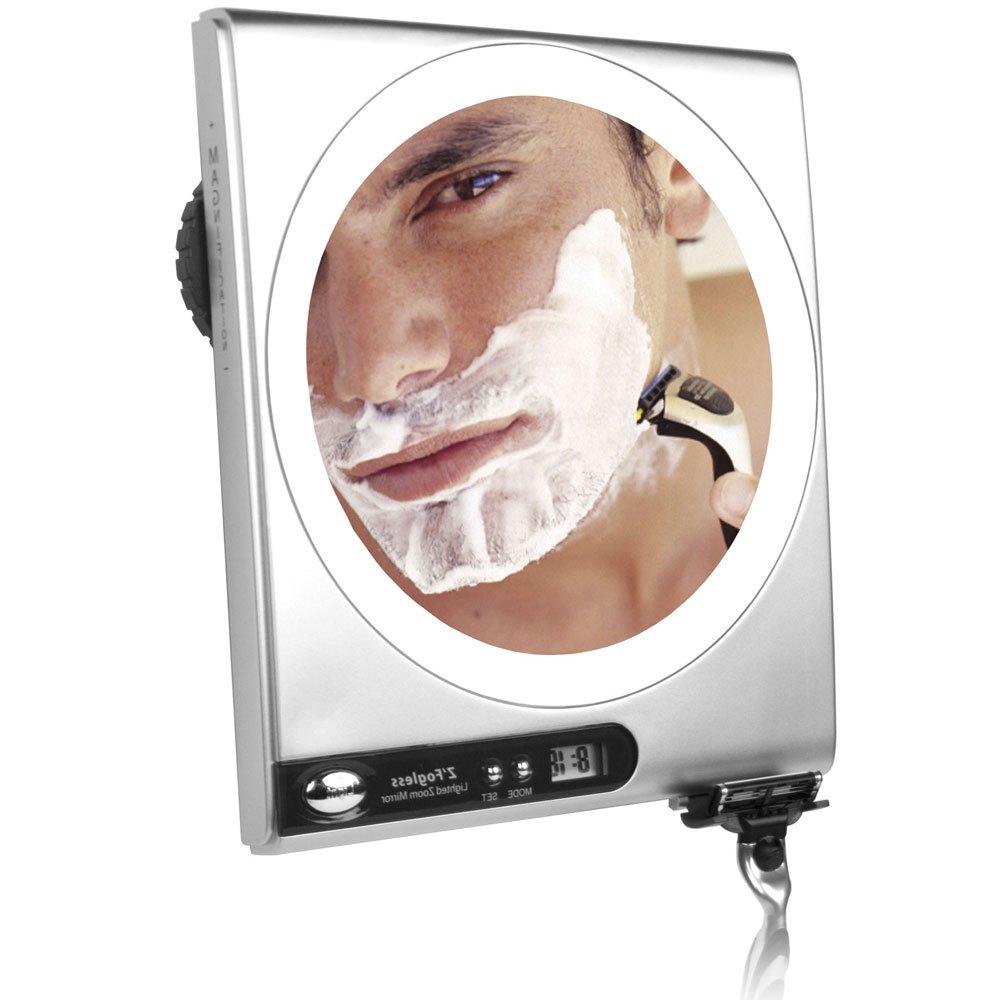 Zadro Z Fogless Led Adjustable Magnification Fogless Shower Mirror