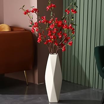 イギリスオックスフォード製デボラ・シアーズ手描きのセラミック花器 楽天市場】多本挿しセラミックベース 壺型 花器 花瓶 置き物