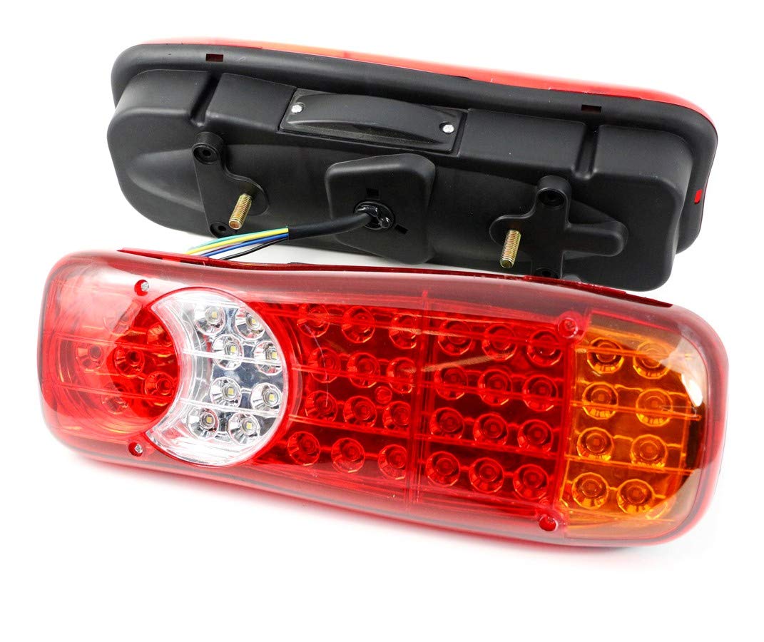 Lampade Veicoli Commerciali 2 Luci Di Posizione LED Sospensione 12-24V - 3 Colori (Bianco, Rosso, Arancione) Per Camion, Roulotte, Rimorchi Luci LED Bianco Rosso Arancione - Foto 5