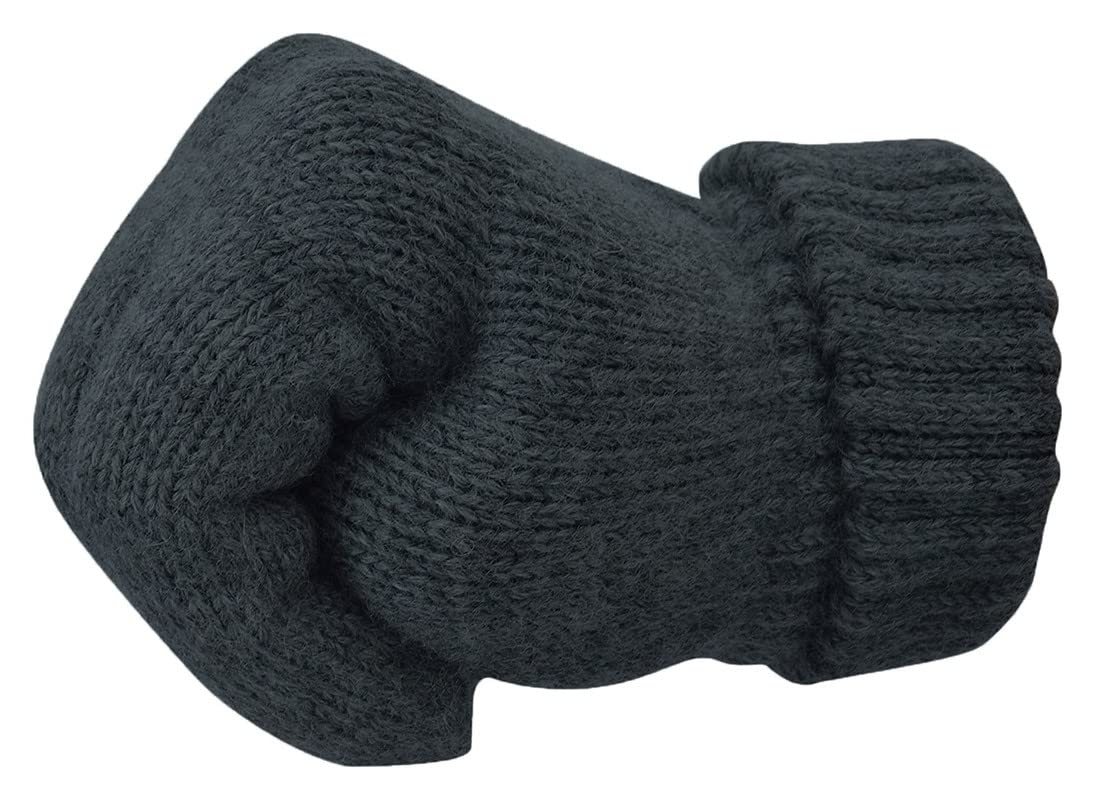 ROL Reoutlook Winter Warm Men & Women Woolen Knitted Hand Gloves Free Size-image-19