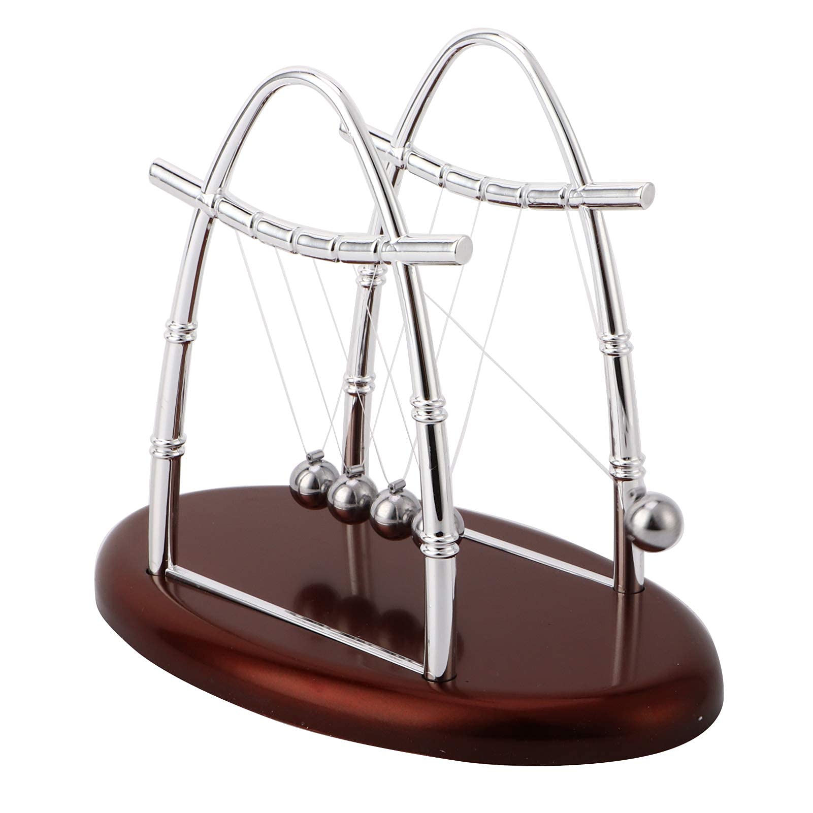 Buy LANTRO JS Newton's Cradle Balance Ball, Pendulum Steel Ball Desk