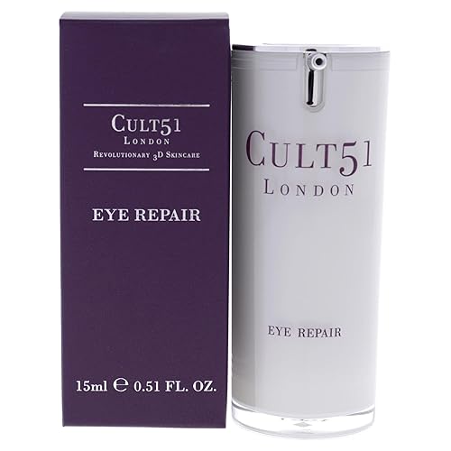 Cult51 Crema reparadora de ojos - Tratamiento intensamente hidratante - Previene, reduce los signos de envejecimiento y arrugas visibles - ilumina e