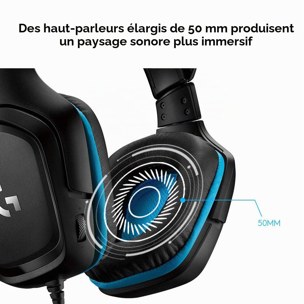 Logitech G432 Wired 7.1 Headset