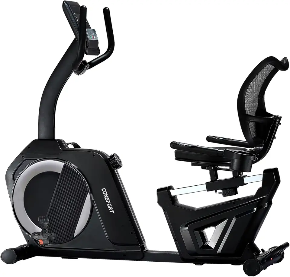 Bicicleta Horizontal Prime HP2000 Connect Bluetooth Magnética 8 Níveis Consport