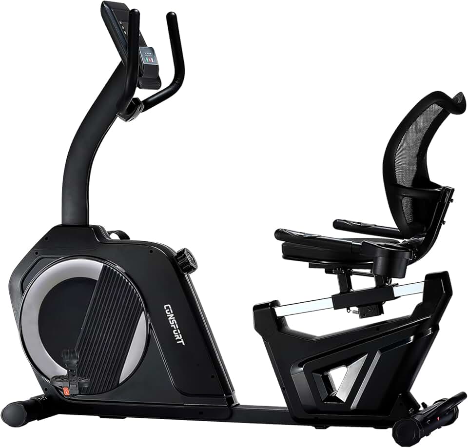 Bicicleta Horizontal Prime HP2000 Connect Bluetooth Magnética 8 Níveis Consport