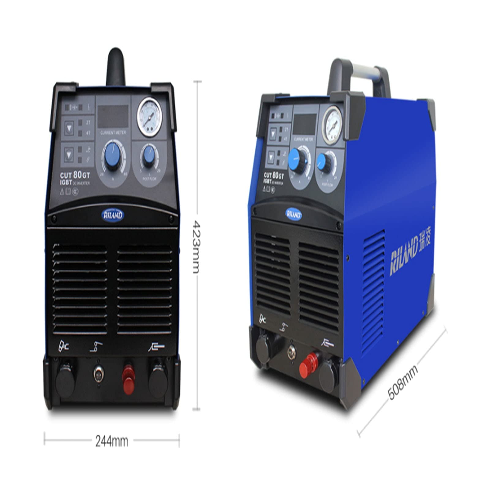Maszyny spawalnicze, Trójfazowy CUT80GT IGBT DC. Inverter Plasma Cutter Powietrza Plasma Cięta maszyna do cięcia plazmowego Spawacz