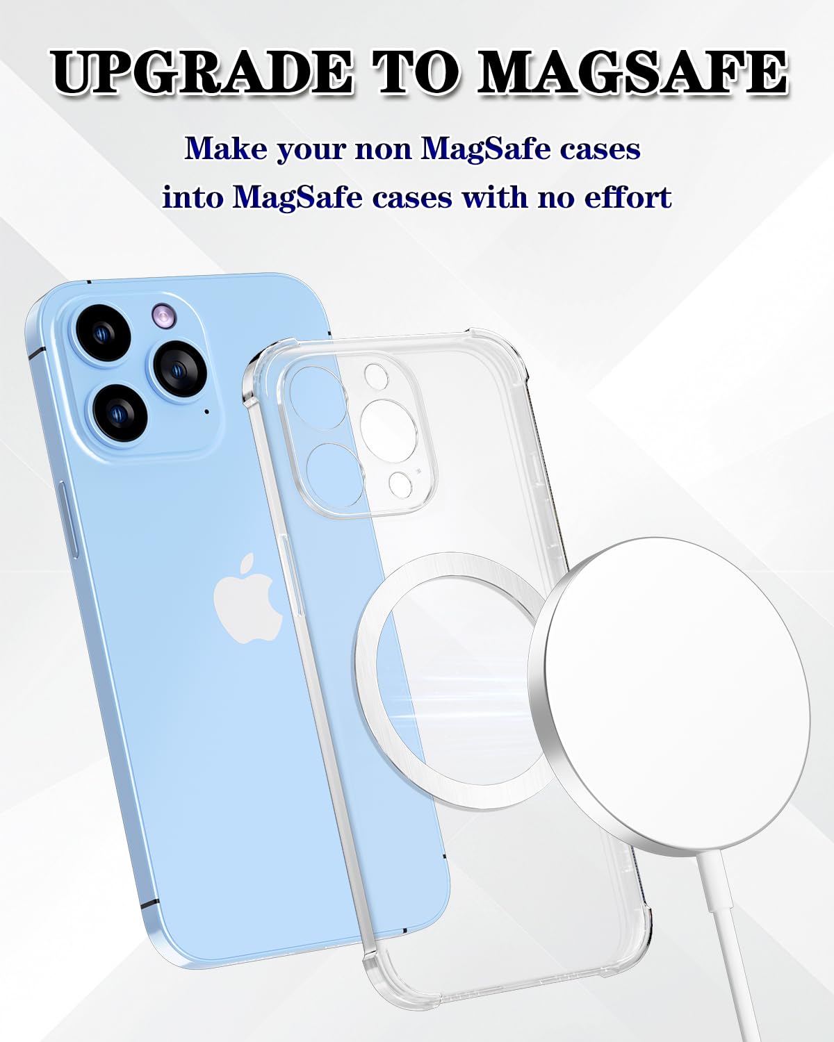 KALAPOP 6 anillos de metal, ultrafinos (0.4 mm) para adhesivo MagSafe, adaptador magnético, fundas de teléfono y cargador inalámbrico, compatible con iPhone 16/15/14/13/12, Galaxy S24/S23/S22/Kindle,