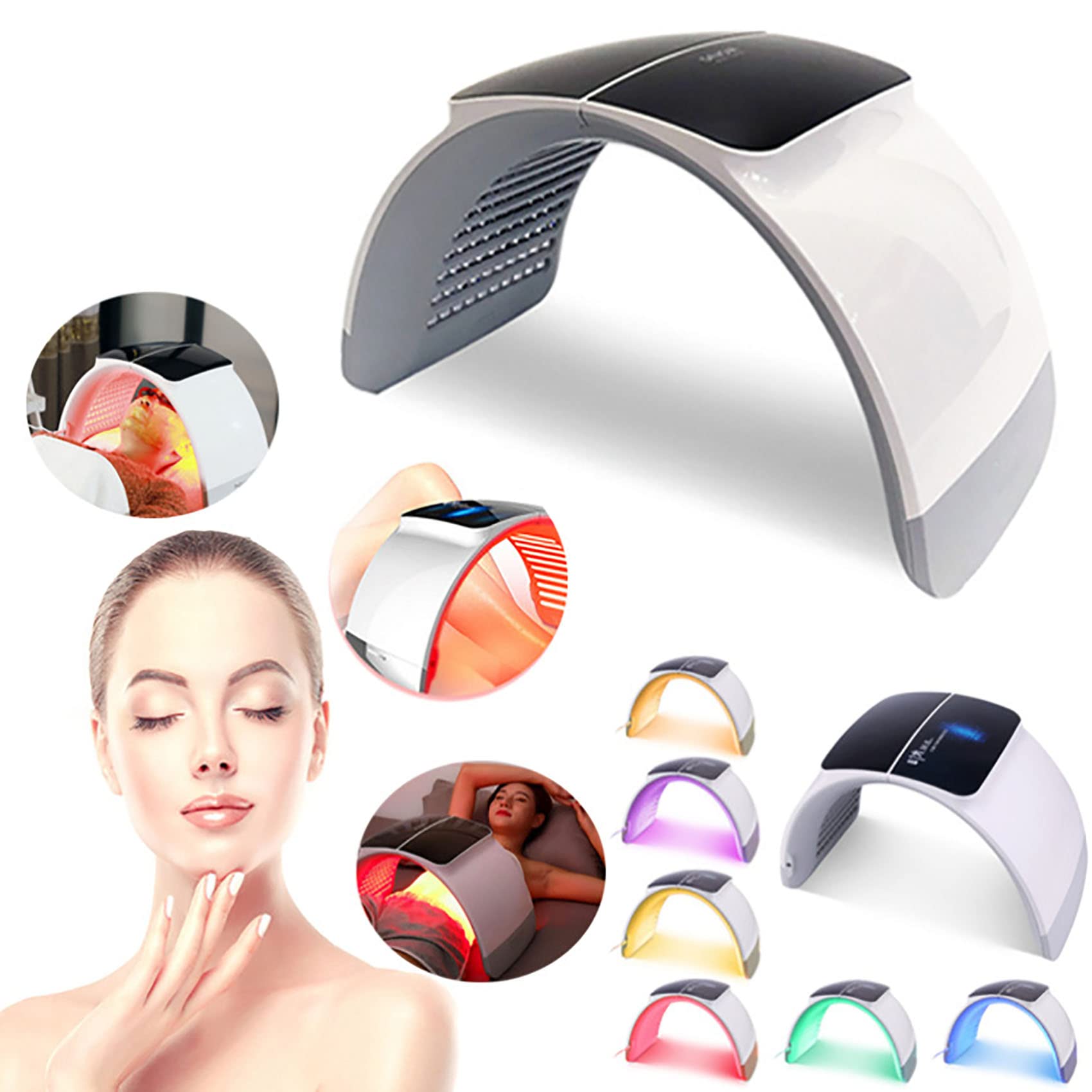 Amazon.co.jp : LED ライトセラピーマシン PDT ライト スキンケア 肌の  