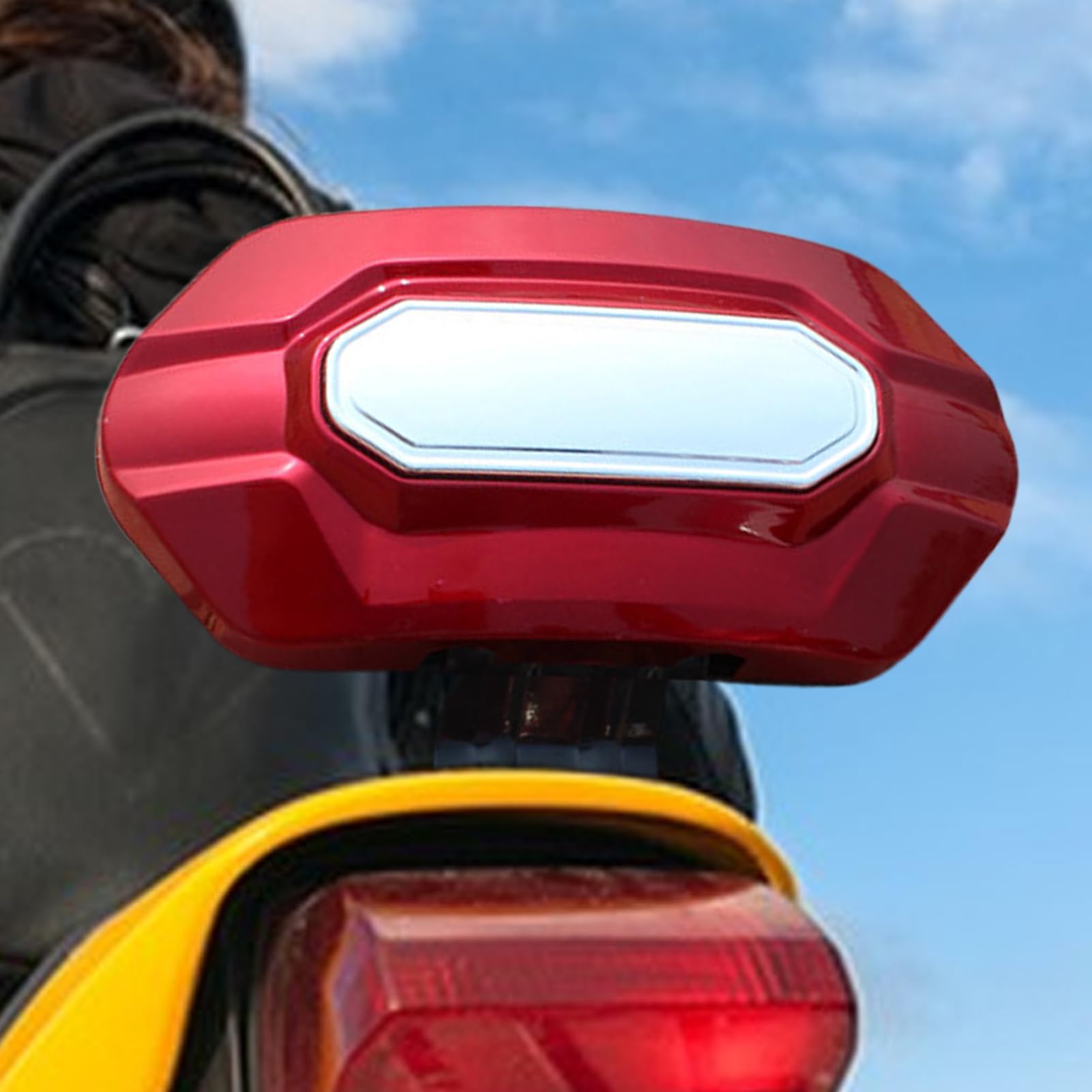 Dossier Street Glide, Coussin léger pour le conducteur - Support confortable détachable, Accessoires pour Road Glide pour vélo, trottinette électrique, moto