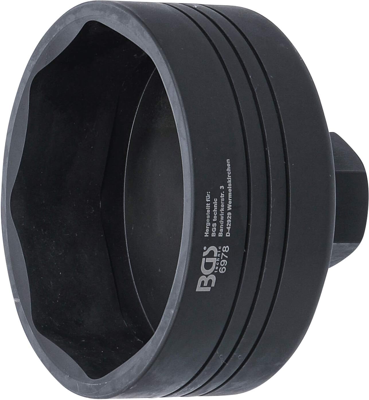 BGS technic BGS 6978 Nut Wrench 8-Point for BPW 12 t Axles SW 109 mm