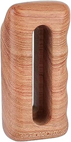 CAMVATE Empuñadura de madera con ranura de montaje de 1/4"-20 para kit de jaula de cámara DSLR (mano derecha) - 2829