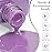 CANNI Purple Wisteria Nail Gel Polish - High Gloss Soak Off UV LED Gel, Long-Lasting Salon Manicure DIY Nail Art Gel Polish For Women