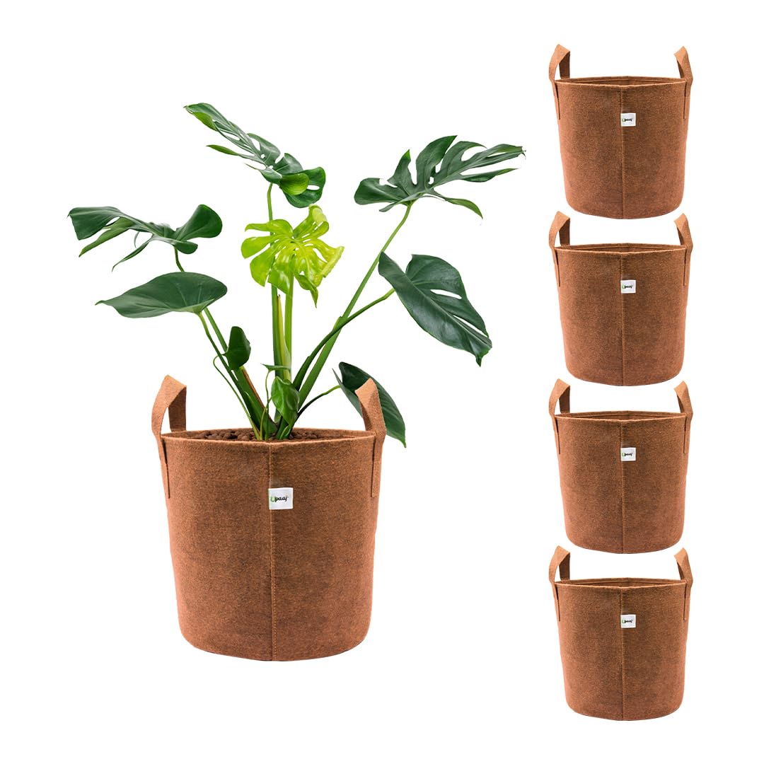 See full amazon price history chart for UPAAJ Premium Geo Fabric Grow Bags 15x15 inch | Reusable Grow Bags | eco Friendly Grow Bags | Reusable Grow Bags for Balcony | Portable Grow Bags | Growbags Pack of 5 (Camel) UPAAJ Premium Geo Fabric Grow Bags 15x15 inch | Reusable Grow Bags | eco Friendly Grow Bags | Reusable Grow Bags for Balcony | Portable Grow Bags | Growbags Pack of 5 (Camel) (B0D8W9SG17) Amazon Price History, Amazon Price Tracker