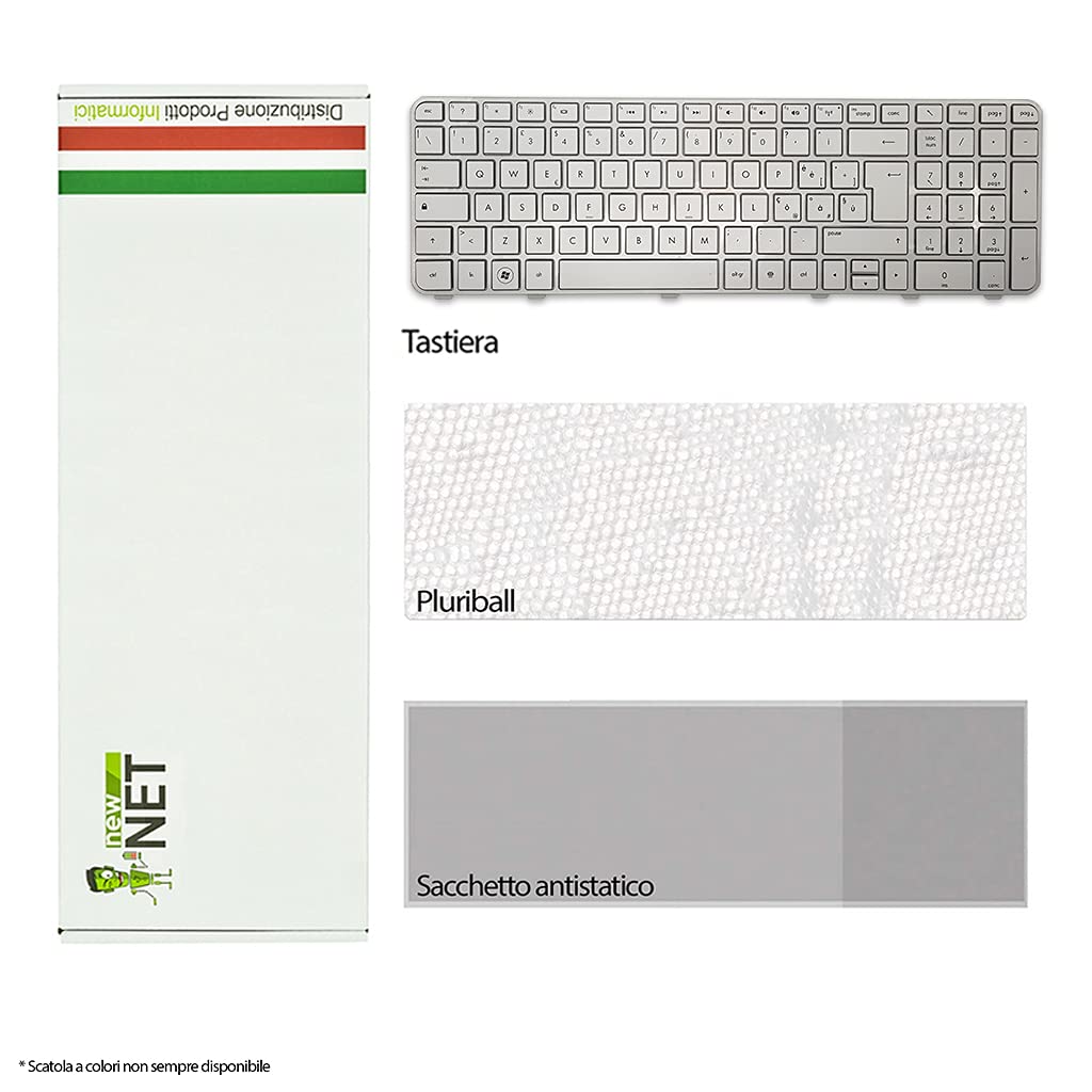 NewNet Keyboards Tastiera Italiana Compatibile Con Notebook HP Pavilion DV6-3135el DV6-3152sl DV6-3104sl Dv6-3040sl Dv6-3041sl Dv6-3042sl - Foto 5