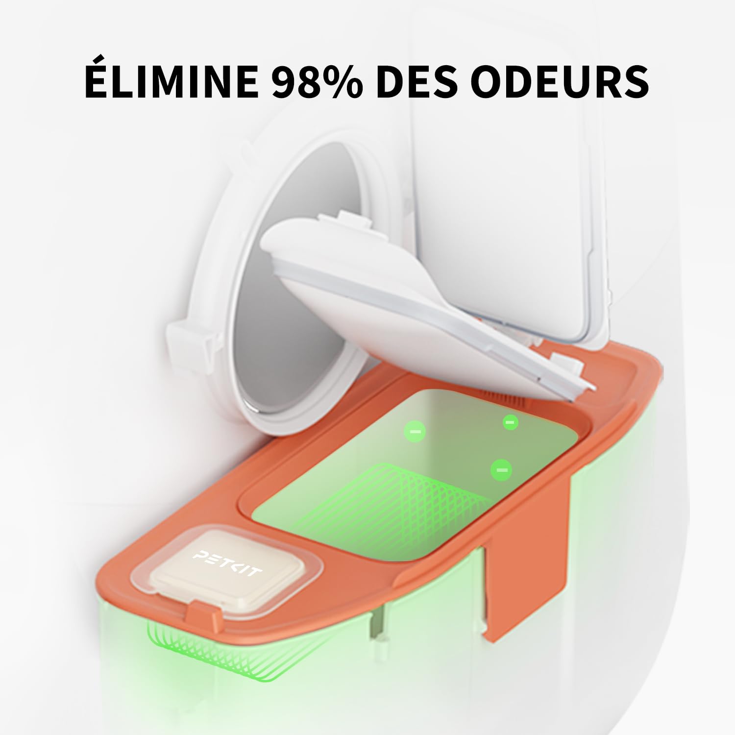 PETKIT PURA MAX PURA MAX 2 Désodorisant Autonettoyant Bac à litière, Parfum Longue Durée, Haute Sécurité, Non Irritant, Utilisation Durable (3 paquets)