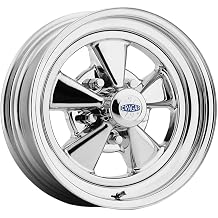 Cragar 08 S/S 15x8 5x127 -6mm Chrome Wheel Rim