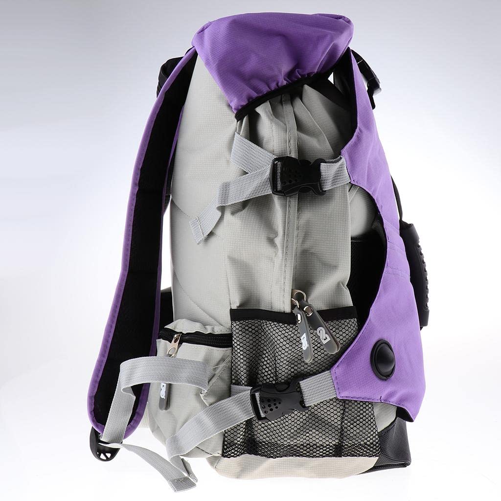 harayaa Vielseitiger Rucksack für Inline Skates und Rollschuhe, Bequeme Aufbewahrungslösung