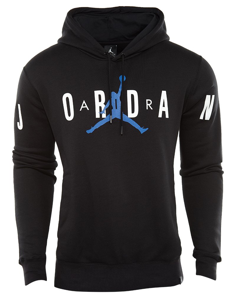 jordan flight fleece graphic hoodie blue
