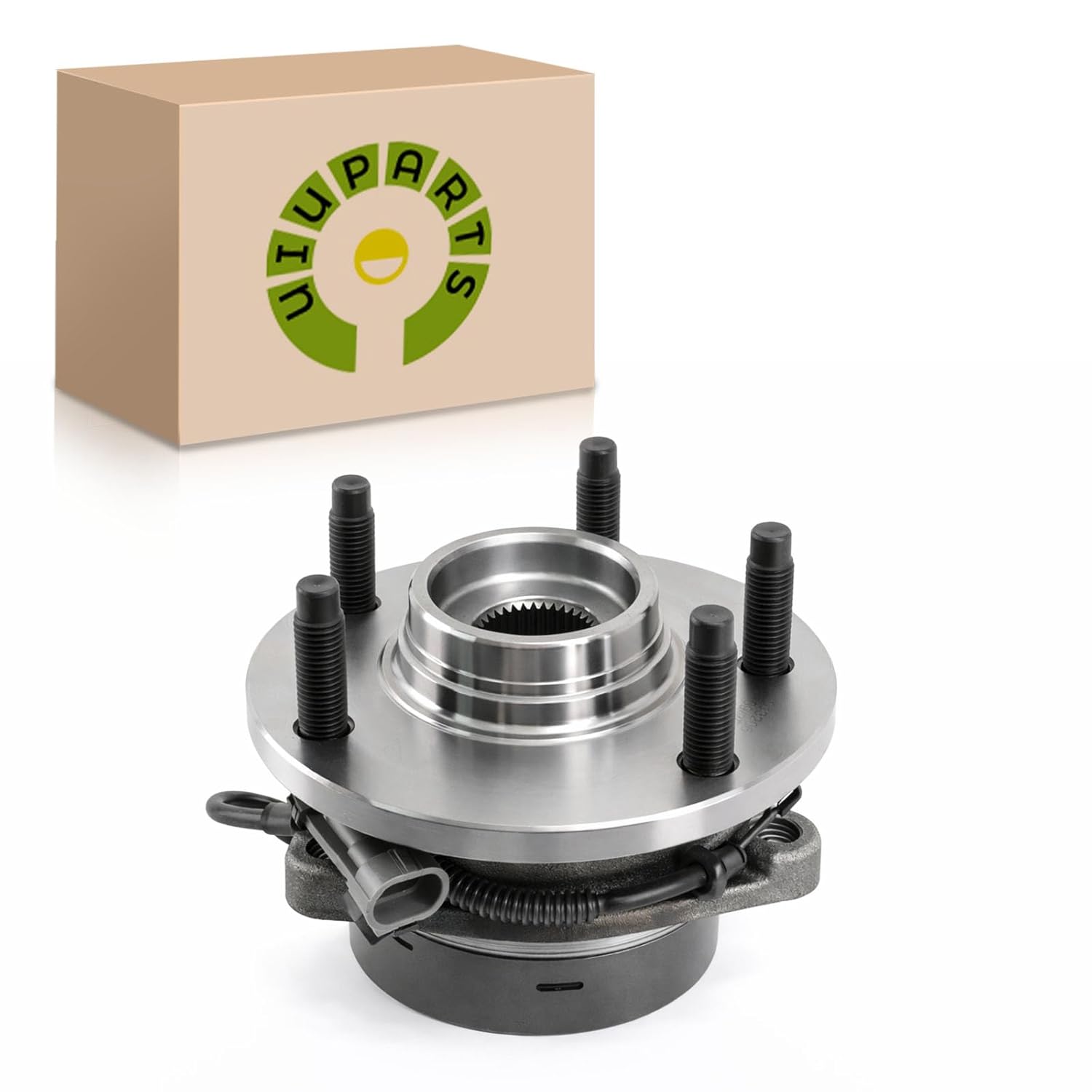 UIU Front Wheel Bearing Hub Assembly 5 Lug w/ABS Compatible with Chevy Cobalt 2.2L 2005-2010,HHR 2.2L 2006-2011,HHR 2.4L 2006-2011,Saturn Ion 2.2L 2004-2007,Pontiac G5 2.2L 07-10 & More Replace 513206