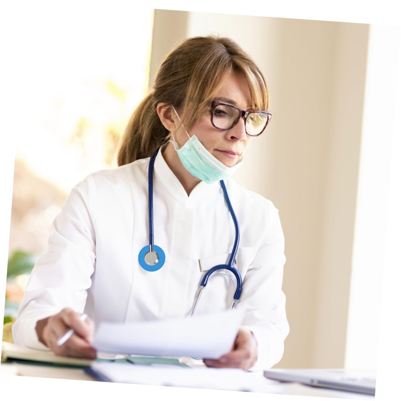 BUGUUYO 8pcs Stethoscope for Enhanced Durability Easy to Replace Prolongs Lifespan of for Professionals