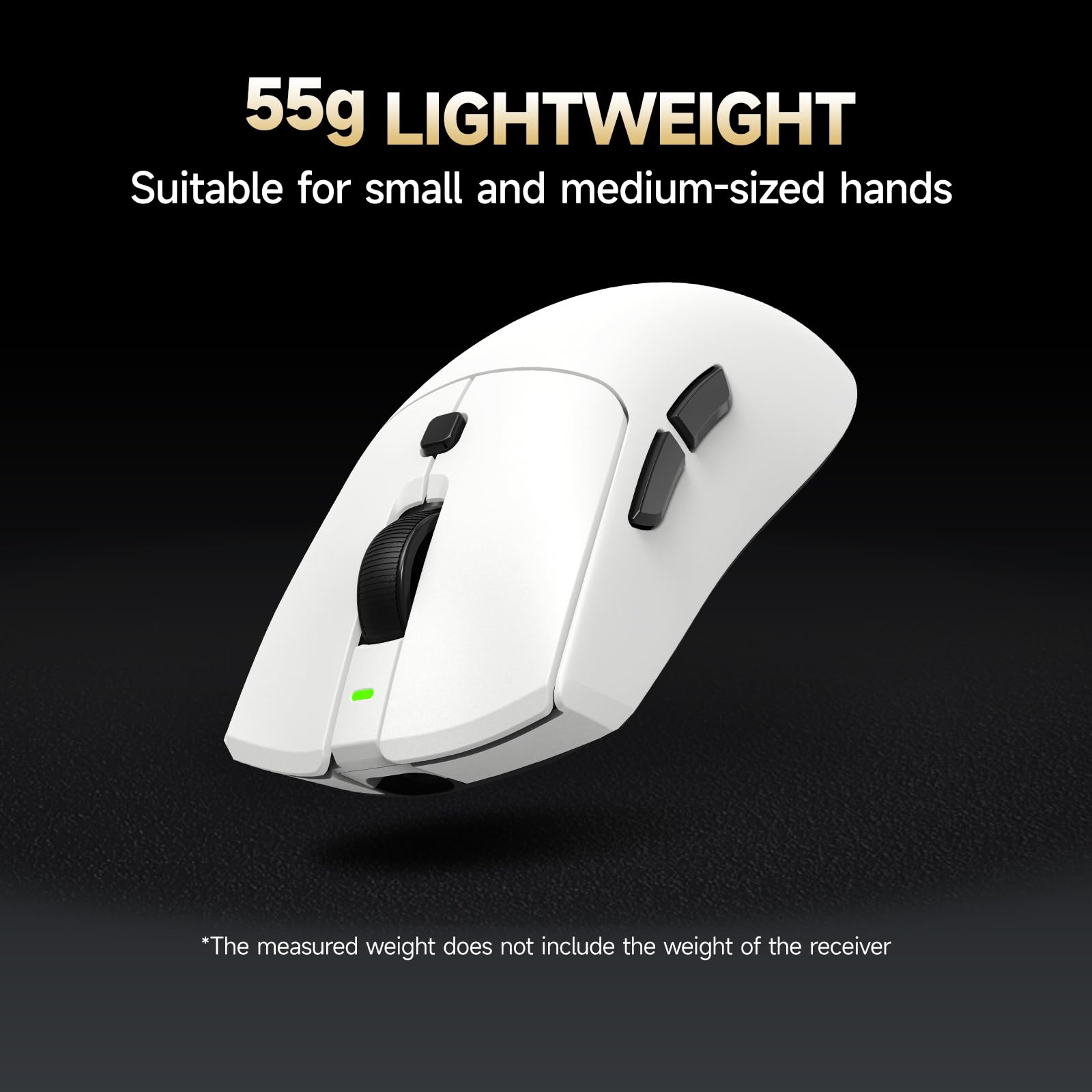 Ratón Gaming Inalámbrico EPOMAKER Click Gaming Mouse