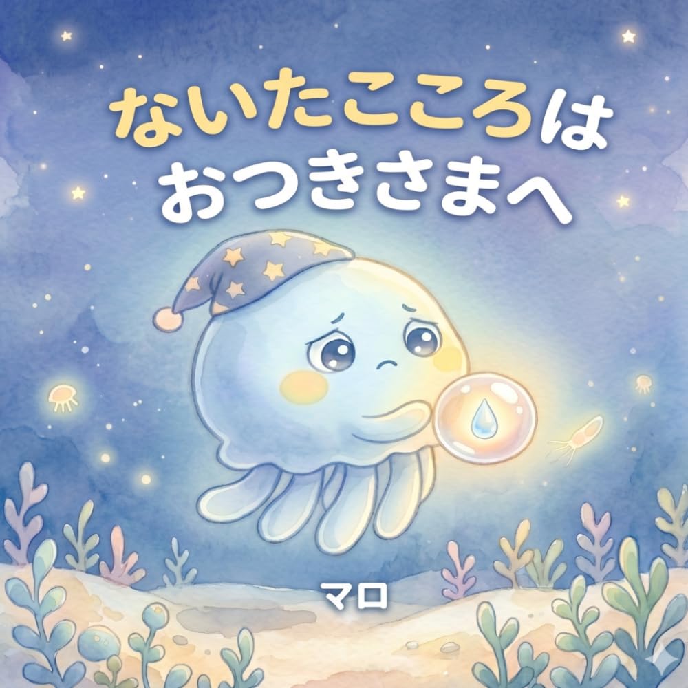 ないたこころは おつきさまへ (ねむりくらげ るるん)
