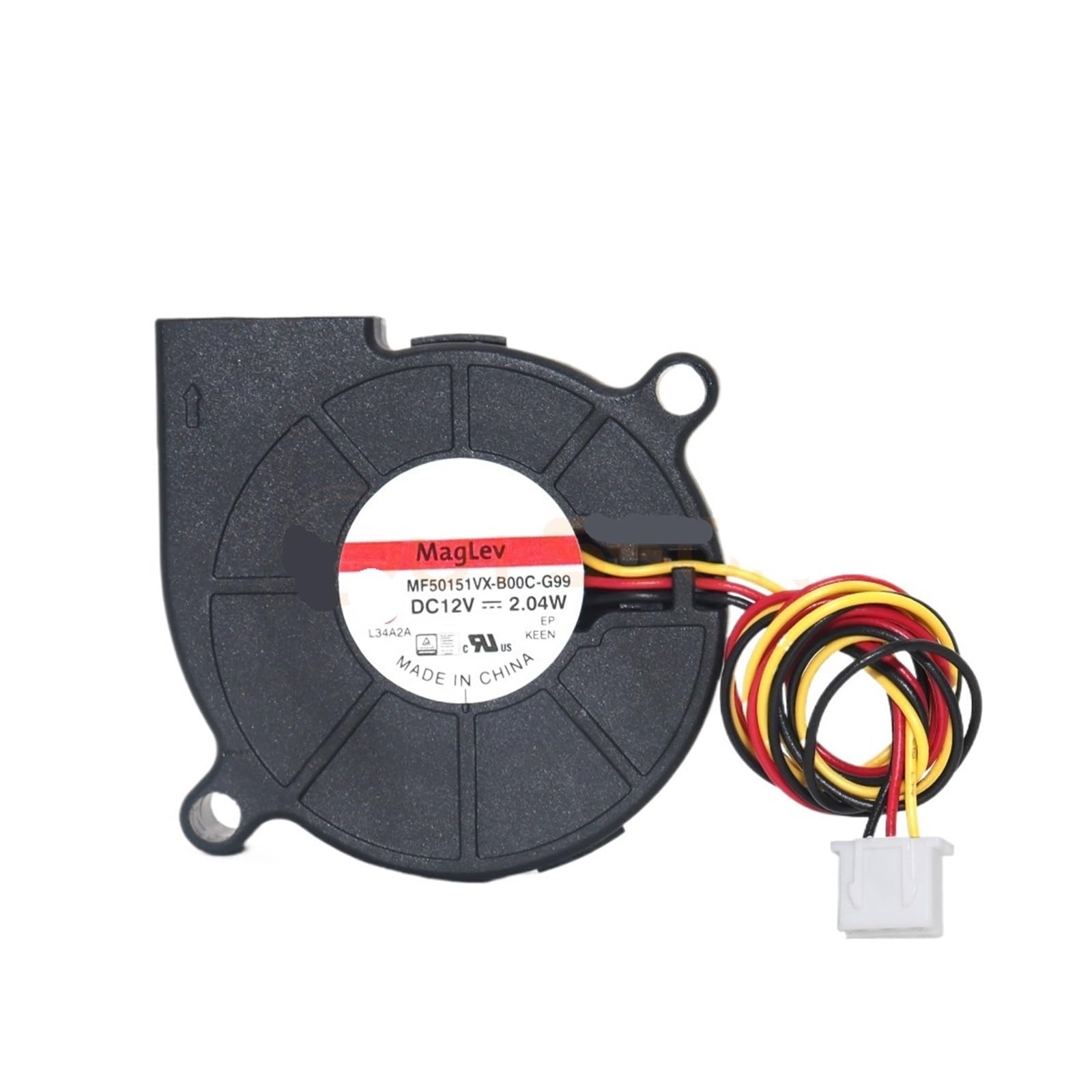 DC12V 2.04W MF50151VX-B00C-G99 5015 fan 50X50X15MM cooling fan(3Wires)