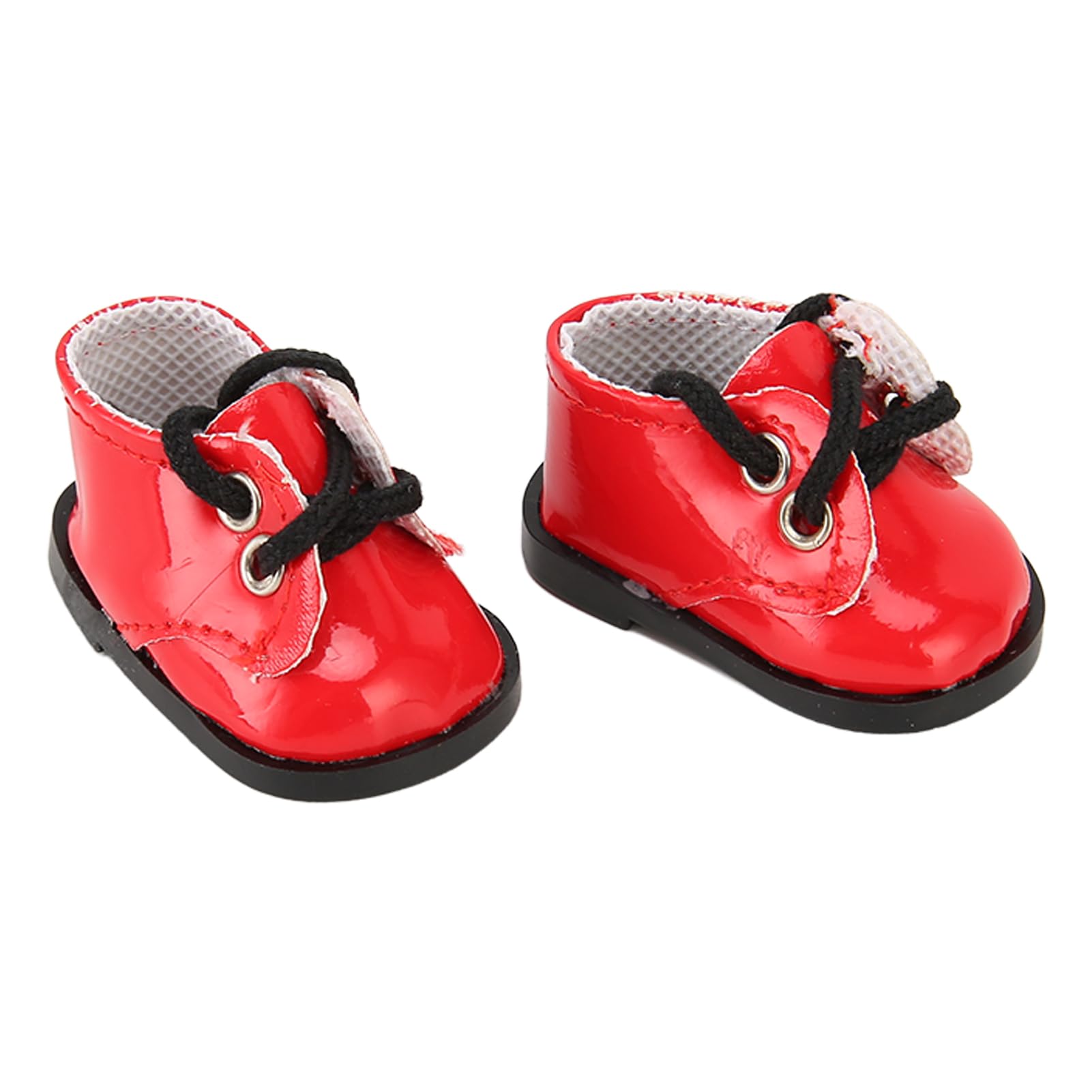SIXRUN Plüschpuppen-Kleiderschuhe mit Kugelgelenk, Exquisite Leuchtende Farbige Schuhe für Puppen, 7 Paar