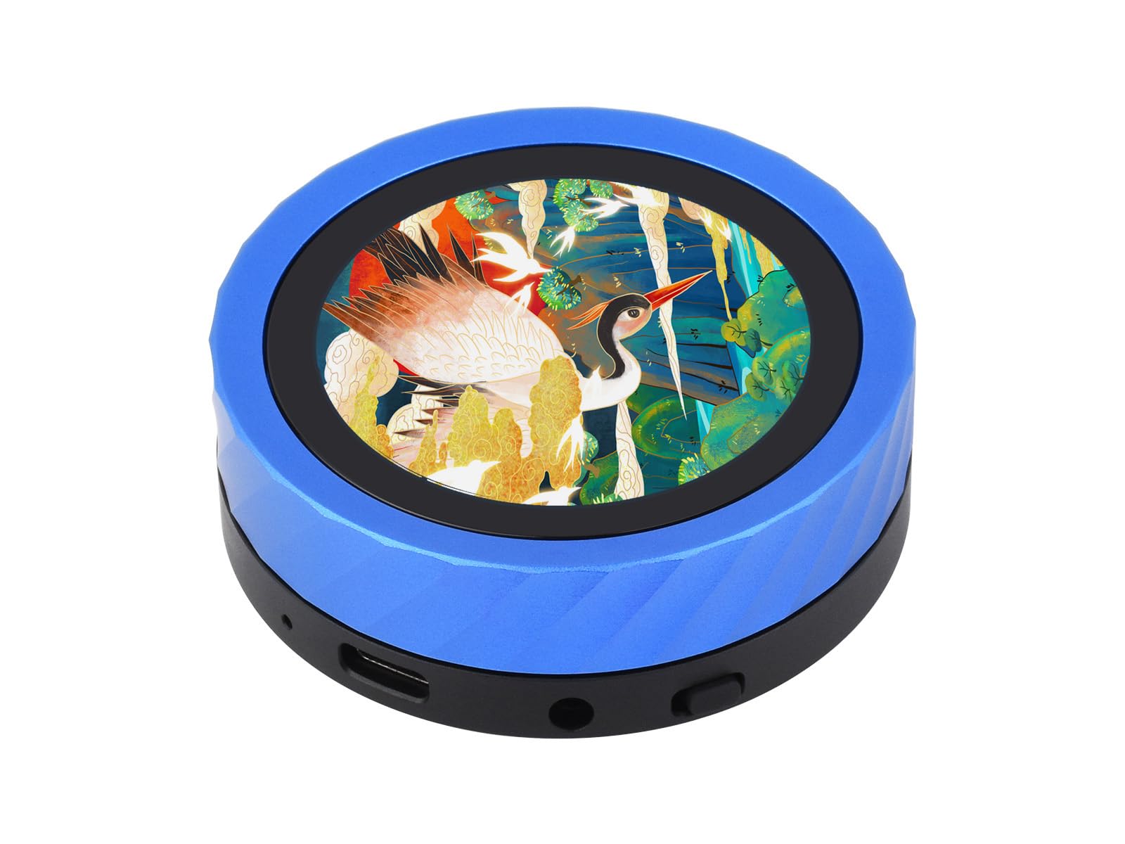 ESP32-S3 1.8inch Knob Display Development Board, Multi-Functional Smart Rotary Knob Touch Screen 360 × 360 262K Color, 2.4GHz Wi-Fi and Bluetooth Wireless Connection, CNC Metal Case