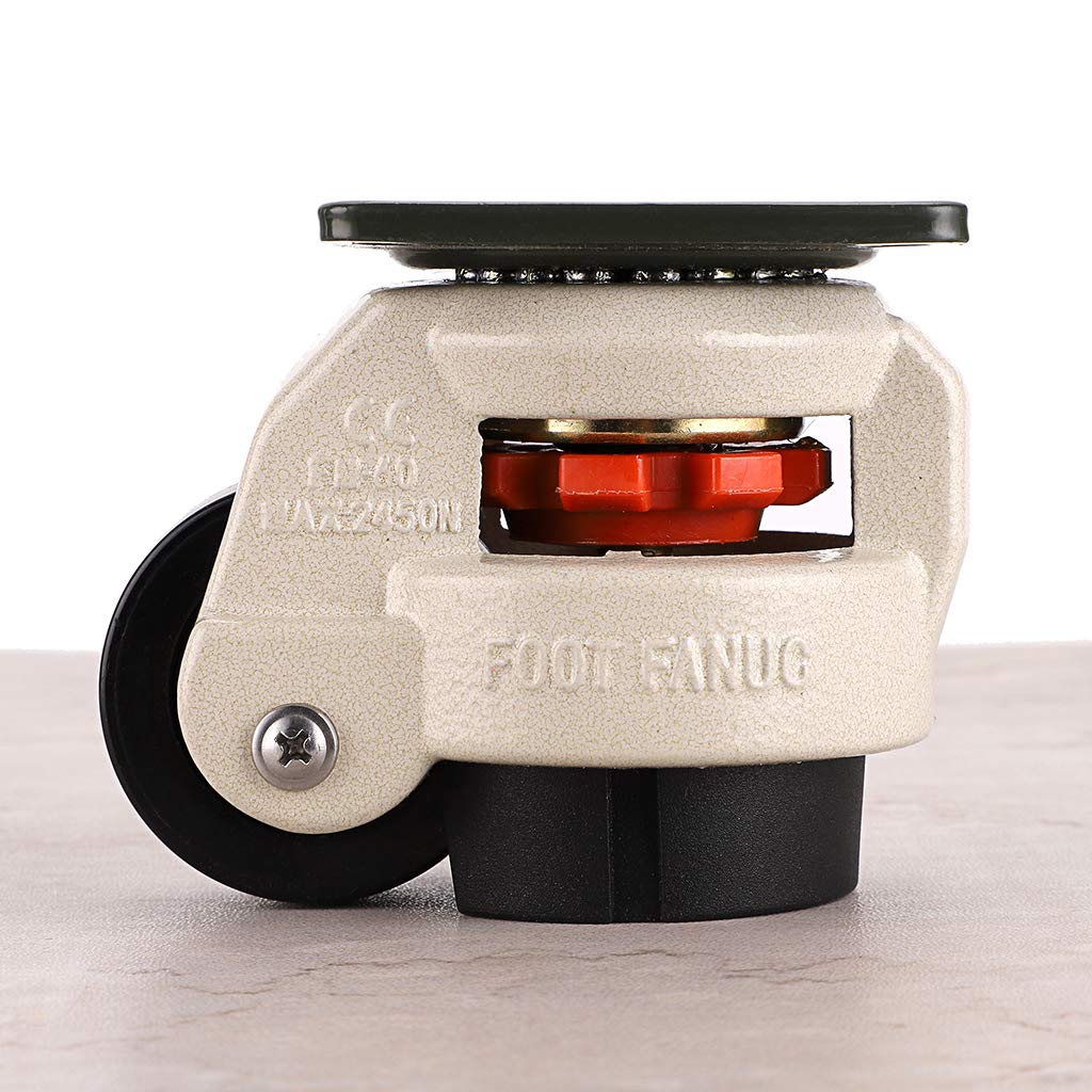 Blасk Frіdау - 60% оƒƒ MDLUU Leveling Machine Casters with Rubber Pad, FM-60F Plate Mounted Retractable Workbench Caster, Leveling Feet Wheels, Loading Capacity 551lbs/Per, Pack of 4 Flаѕh Dеаlѕ - 60% оƒƒ MDLUU Leveling Machine Casters with Rubber Pad, FM-60F Plate Mounted Retractable Workbench Caster, Leveling Feet Wheels, Loading Capacity 551lbs/Per, Pack of 4