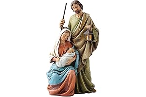 Joseph Studio 6-Inch Holy Family Figurine, Nativity Scene