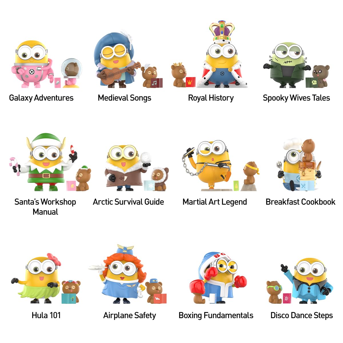 Amazon | POP MART Minions Bedtime Stories by Bob and Tim シリーズ