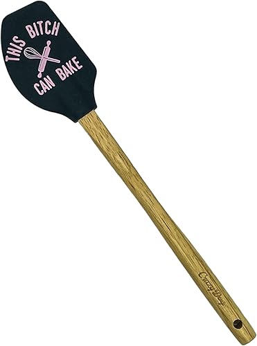 Miniatura 1 de Divertidas espátulas ofensivas divertidas y novedosas herramientas de cocina y horneado, espátulas novedosas para amantes de la comida con refranes