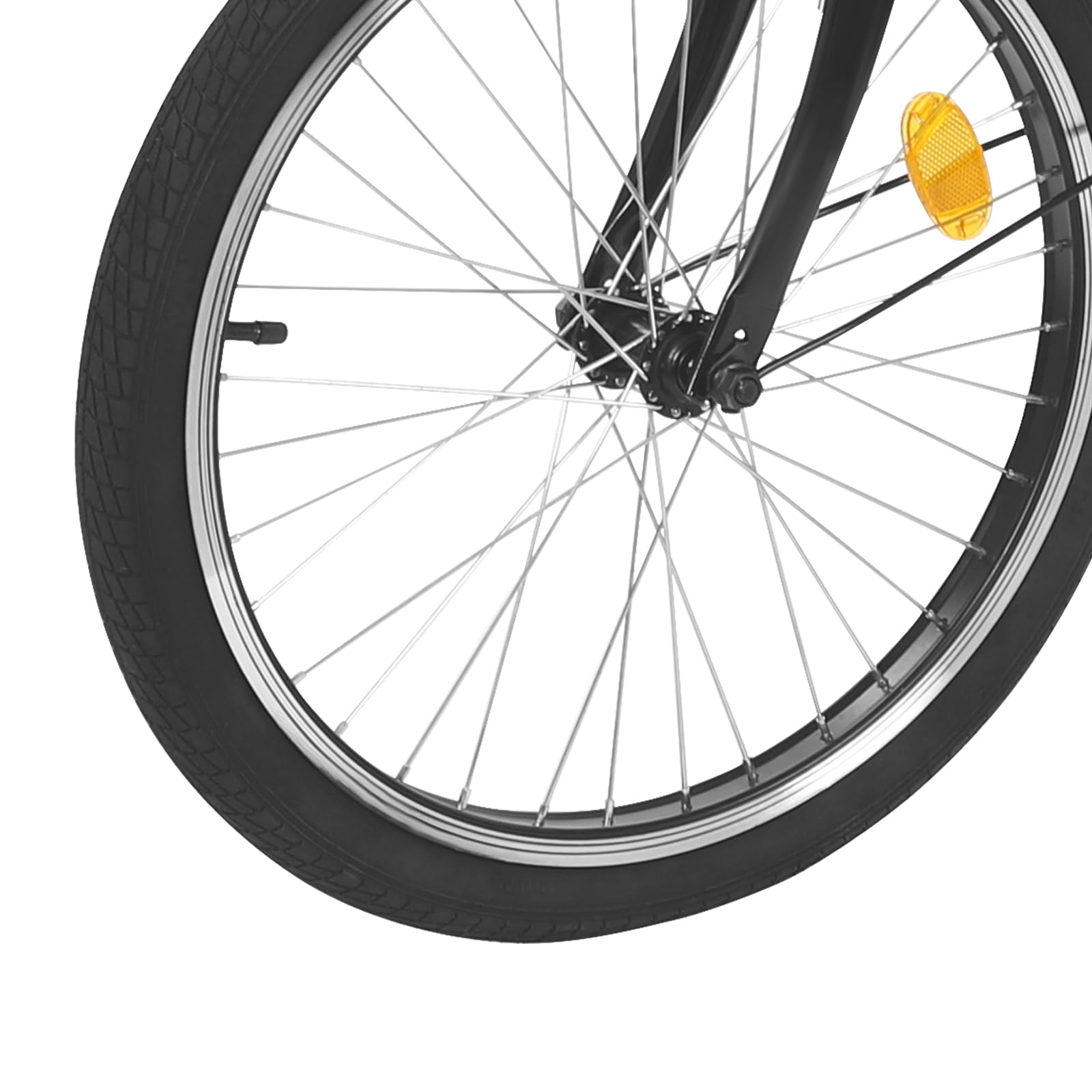 Dreirad für Erwachsene 20 Zoll 3 Rad Fahrrad mit Einkaufskorb Erwachsenendreirad bis 264.55lb Belastbar Dreirad höhenverstellbar Tricycle Fahrrad Cruiser Bikes für Senioren, Schwarz