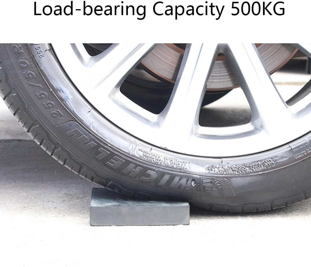 Home Furniture Accessories Furniture Height Boosters Multi-purpose Risers Rubber Furniture Risers Black Sofa Raisers Square Bed Support Legs Adds Furniture Feet, For Table Chair Cabinets 4 Pcs