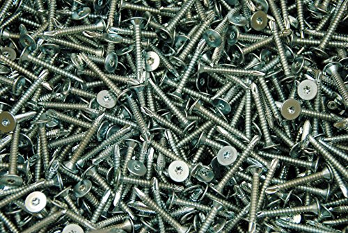 Tornillo Torx cabeza wafer 10 x 1.5 pulgadas autoperforante miniatura 1