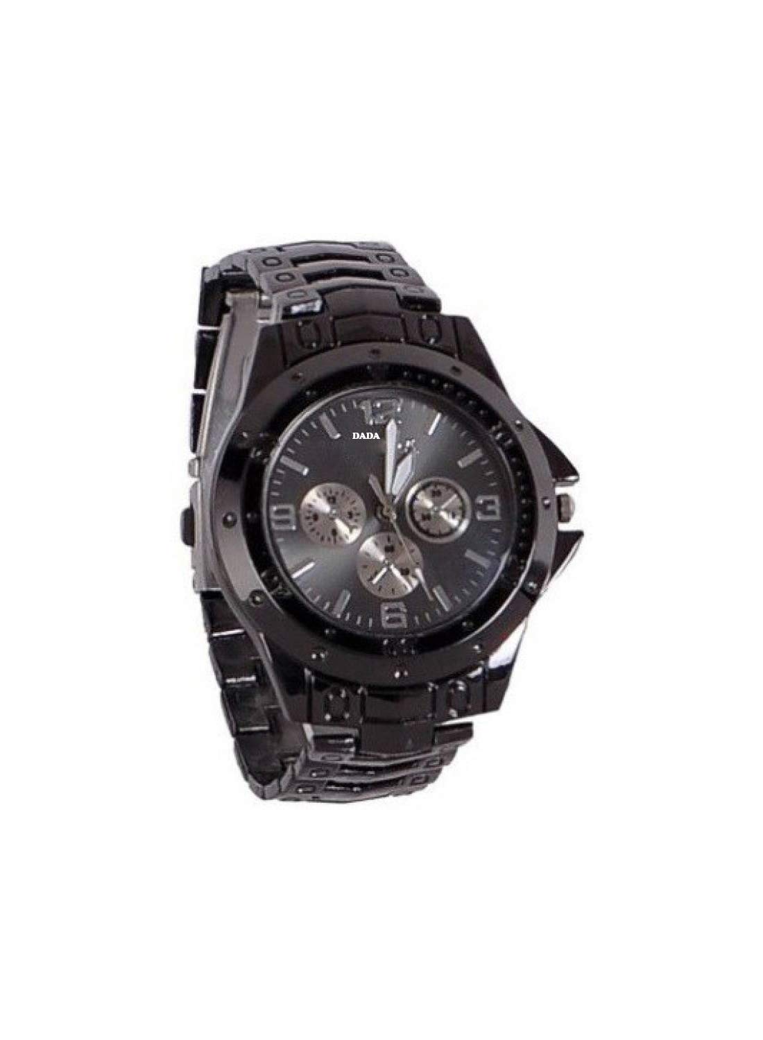 HORCHIS ROSARA Metal Black Dial Analogue Mens Watch (B08BG2ZDCP) Amazon Price History, Amazon Price Tracker