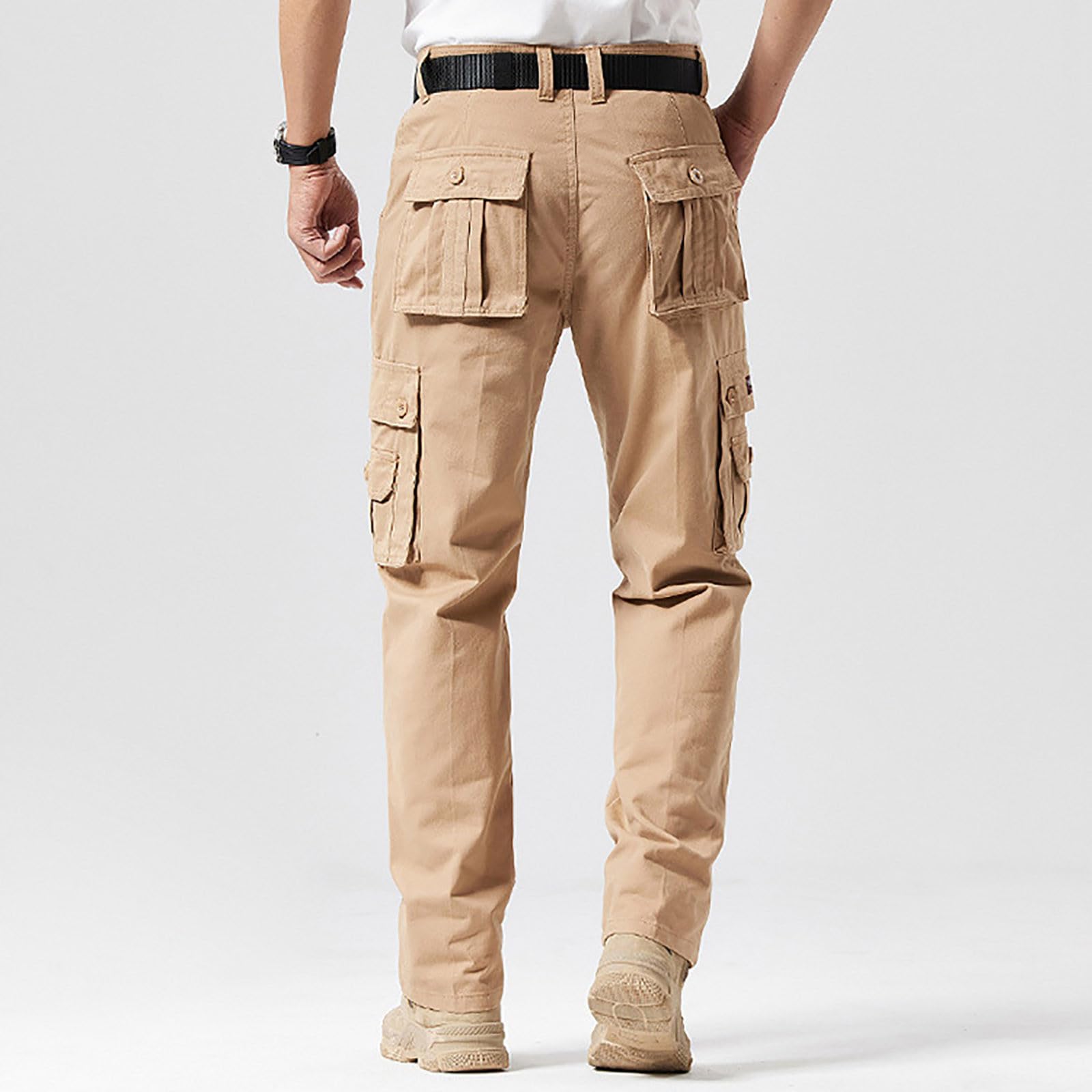 Générique Pantalon De Travail Homme Tactique Chasse Sécurité Impermeable Anti Coupure Tronconneuse Randonnée Multipoches Stretch