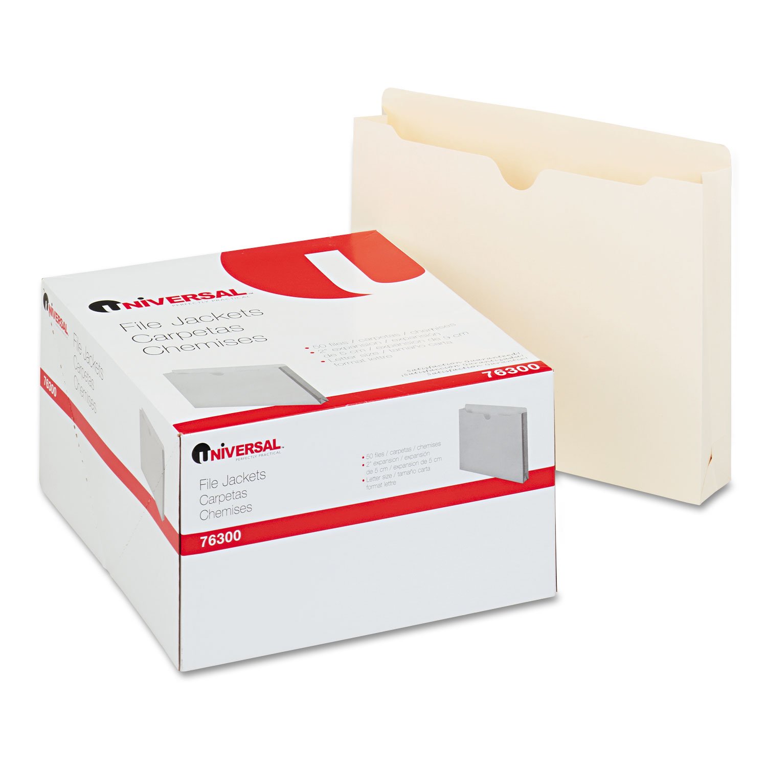 Amazon.com : UNV76300 - Universal Economical File Jackets with Two