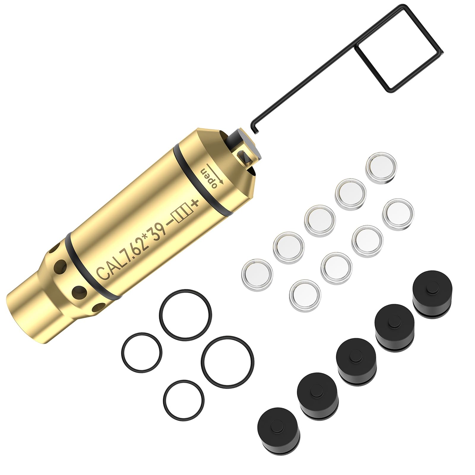 Gobxld 7.62 * 39 Laser Training Cartridge with Chamber Extractor Tool for Dry Fire Training