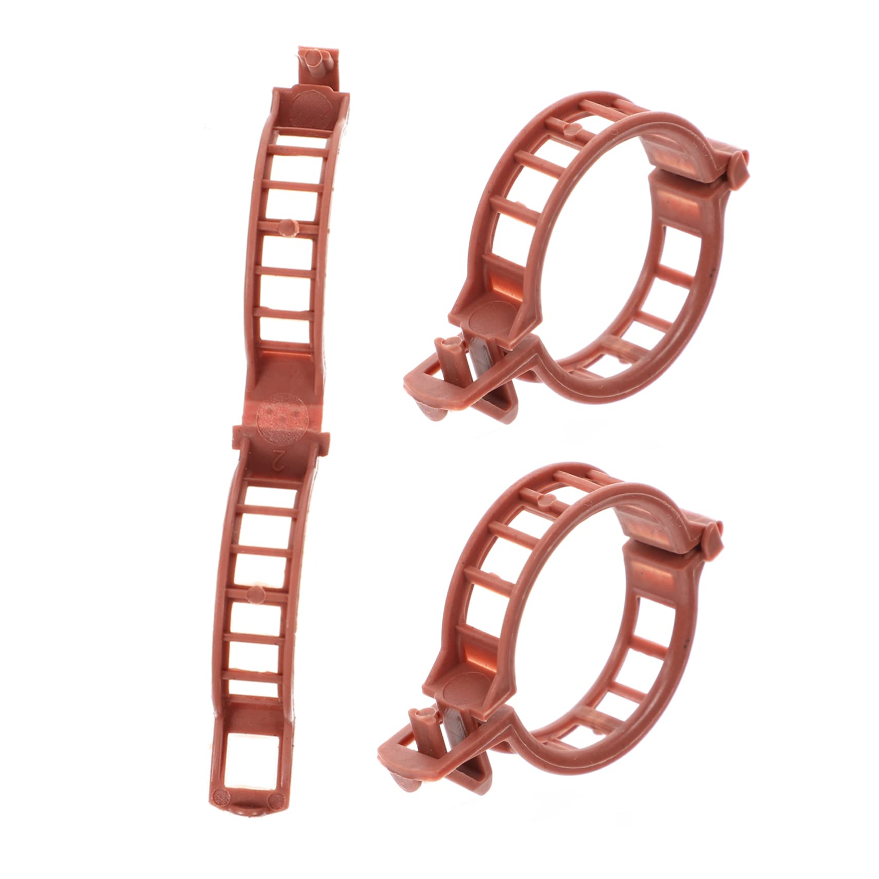 Abaodam 400 Stck. Pflanzenclips Clip-Spalier Pflanze aufrechter Clip Halteclips für Gewächshäuser Anlage pflanzclipse Plant Clips Befestigungsclips für Tomatenreben Veredelungsclip Plastik