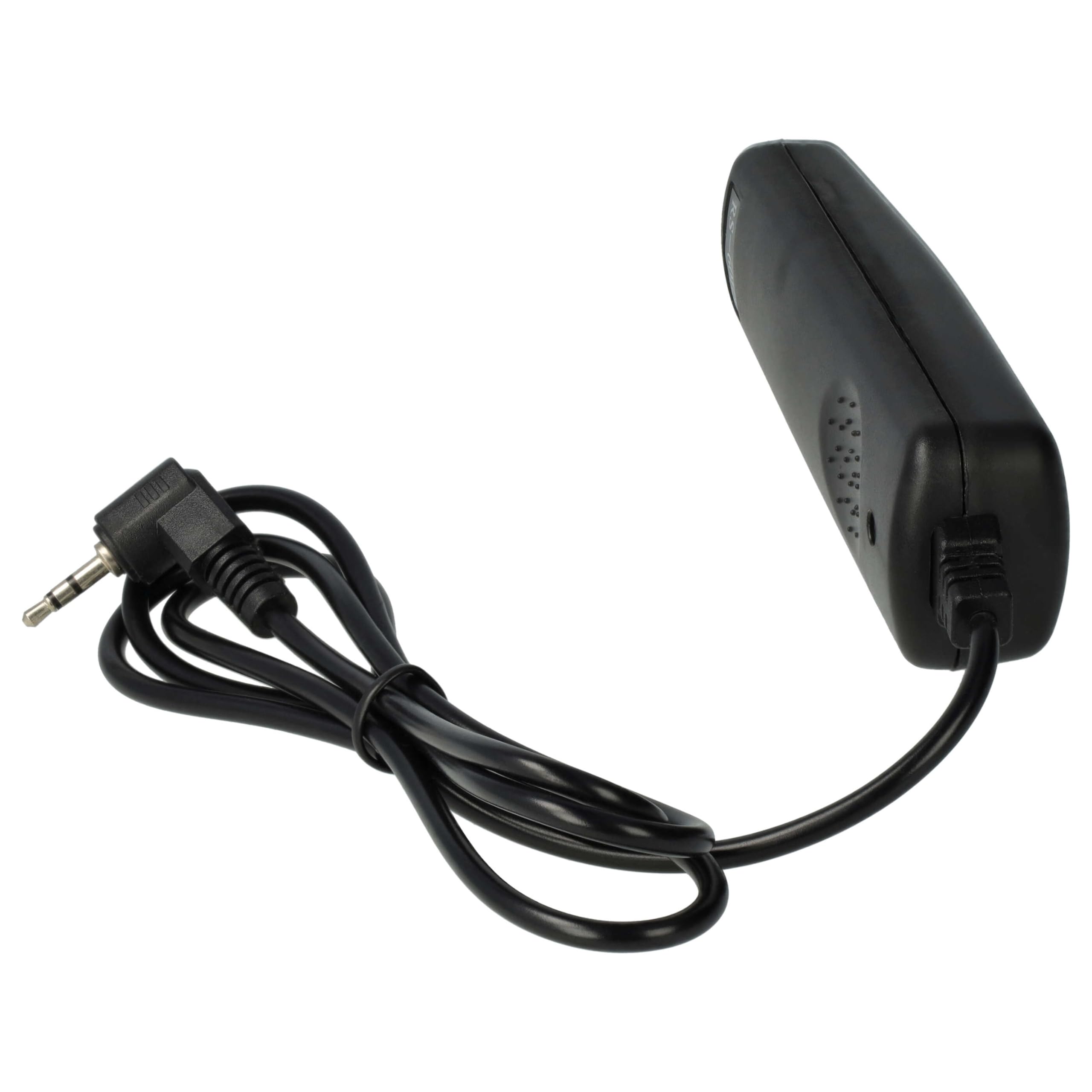 vhbw Télécommande déclencheur avec câble Compatible avec Canon EOS 1000D, 2000D, 1200D, 200D, 250D, 300 Appareil Photo, 1 m